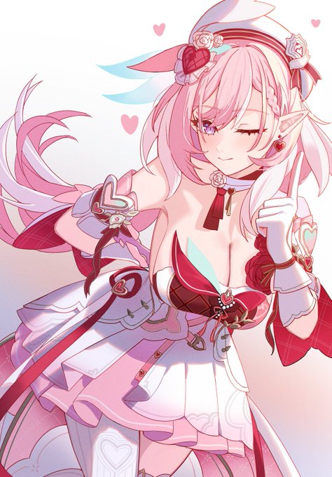 #今月描いた絵を晒そう 
間違い探しじゃないよ!!
全部ピンク髪の美少女!! 