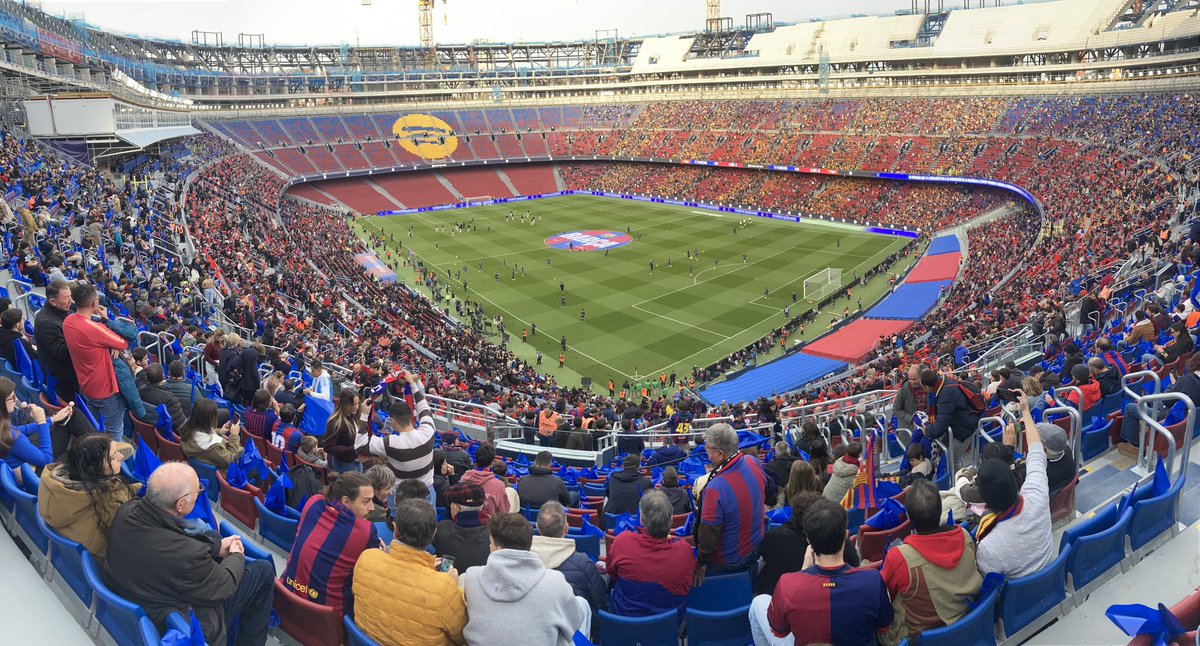 JICervera's tweet image. Aquesta va per tu, “jefe”. #HemTornat #TornemaCasa #Barça126 #BarcaAlavés #CampNou #SpotyfyCampNou #Barça @FCBarcelona_cat