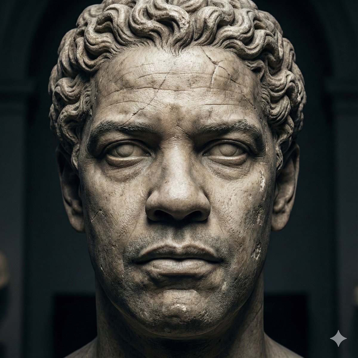 iprompt2's tweet image. #DenzelWashington #MarbleSculpture #HyperRealisticArt #AncientTitan #UltraRealistic #4KRender #StonePortrait #DigitalSculpture #ClassicalArtRevival #EpicArt #MuseumAesthetic #CGIArtistry #MythicPortrait #SculpturalRealism #ArtInnovation #CinemaIcon #LegendaryPresence