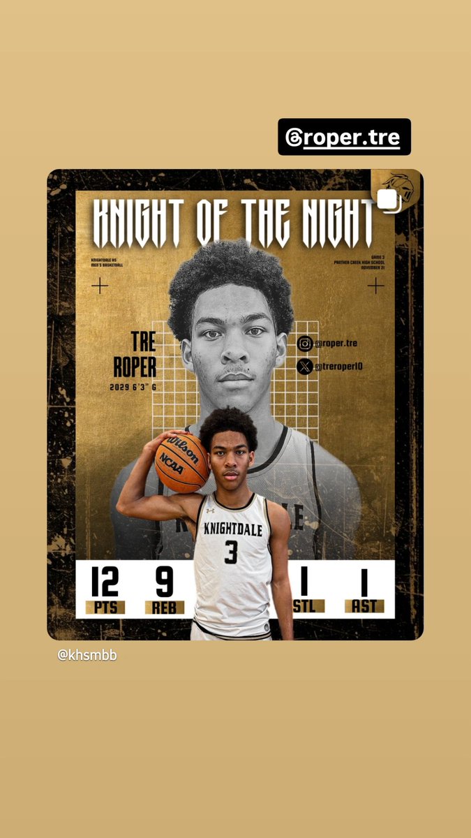Michael Roper III/Tre Roper c/2029 tweet media