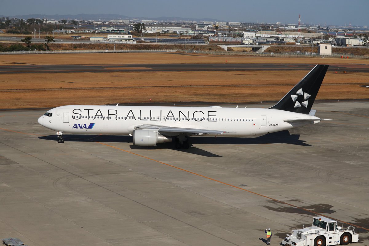 気まぐれ飛行機日記✈No．1870 #気まぐれ飛行機日記 ANA B767-381(ER