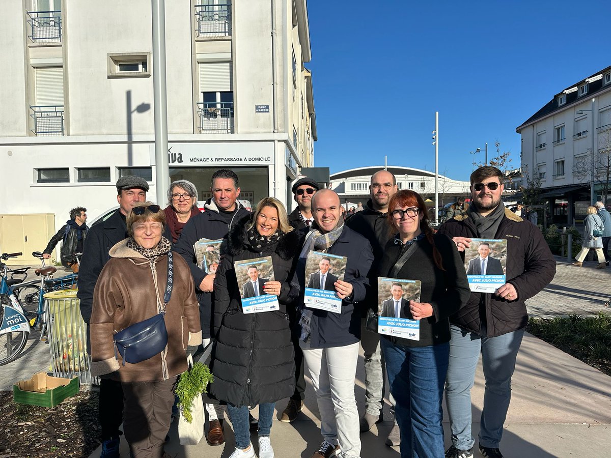JulioPichon_'s tweet image. Sous le soleil des Halles de Saint-Nazaire ce matin, nous avons porté haut nos couleurs, comme nous portons l’alternance : avec fierté et engagement. Notre ville mérite cette énergie collective.

#SaintNazaire #Municipales2026
#RTSN26