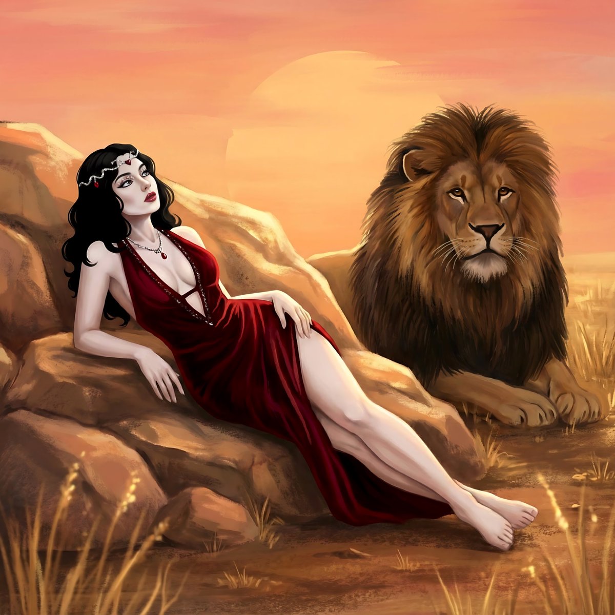 ♥️SOLD♥️
♥️
♥️🦁Lionheart’s Scarlet Seraph OWN BY <a href="/BurnXrp28366/">🔥BURN XRP🔥🚜🎰</a> 
♥️
♥️ Thank you so much for your support Burn It feels incredibly special knowing that something I created with my own hands and heart has found a home with you MUCH LOVE ♥️🫀🫶🏻🦁
#XRP