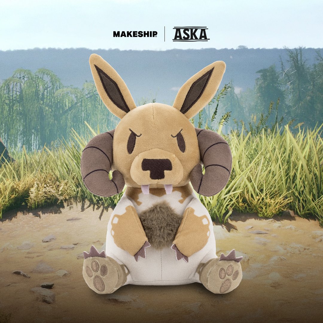 ASKAthegame's tweet image. Last chance to grab your Smolkr Plushie for 10% off at Makeship! 

If you don&apos;t then they will eat all your resources and food. 
makeship.com/products/smolk…

#PlayASKA #Indiegames #Plushie