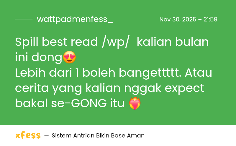 wattpadmenfess /wp/ tweet media