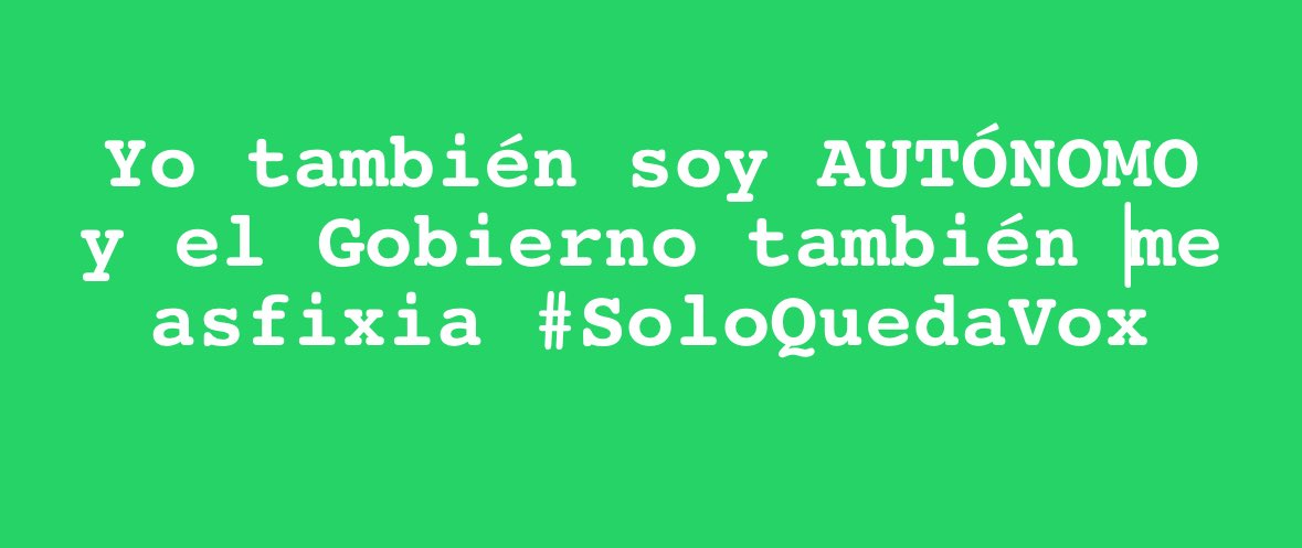 💚🇪🇸🇪🇸🇪🇸💚💪
#SoloQuedaVox