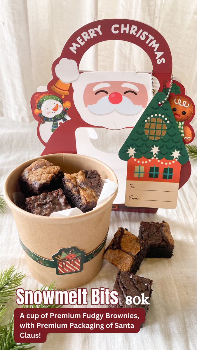 hertdm's tweet photo. @uinwsfess Mohon ijin ya kak, boleh banget intip-intip hampers natal kami. Ada yang bisa buat DIY, ada yang cantik&amp;enak siap dikirim. Xixi

Tanya-tanya boleh ke  https://t.co/8QsO0V6znq , langsung pesan juga boleh bangeeeet. 

Terima kasih🥰 https://t.co/u4KVUnS1B1