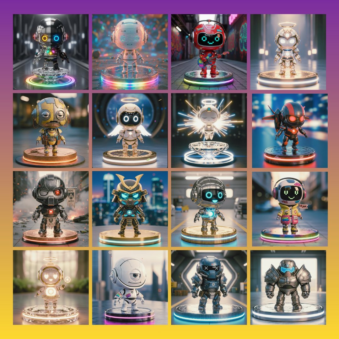 buddyverse22's tweet photo. ๐ THE ROBIES: Series AโP are LIVE!
The nanobot architects have awakened โ and theyโre going fast.
Snag your Robies right here:
๐ https://t.co/Sh0rQScn1D
Start collecting your AโZ and build the future of The Citadel.
Let the swarm begin. โก๐คโจ
#OSPTD #Citadel #Robies #NFTs #Nanobots