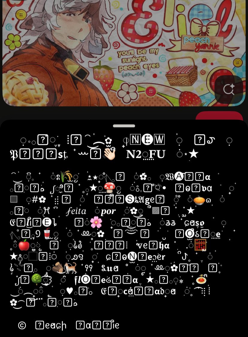 WHO CAN EVEN READ THIS??