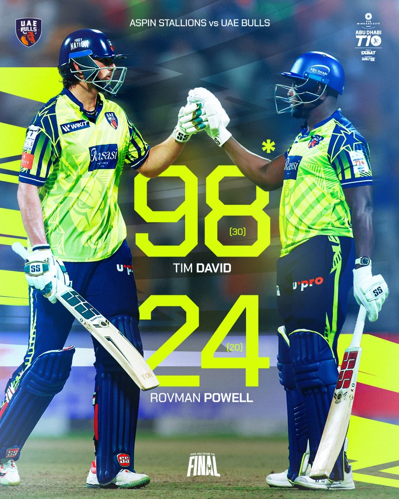 Abu Dhabi T10 tweet media