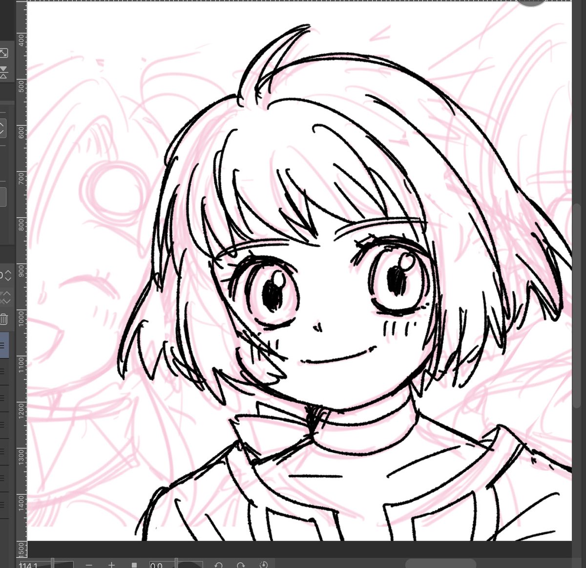 11/30のうちに4人描きたかったけど帰宅が23時過ぎで全然無理だった。いつか仕上げるかもしれない。