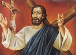 365selecciones's tweet image. San Andrés, Apóstol y Mártir. Uno de los doce Apóstoles. Hermano de Simón Pedro. Murió mártir en una cruz en forma de X. Patrono de Rusia y Escocia.