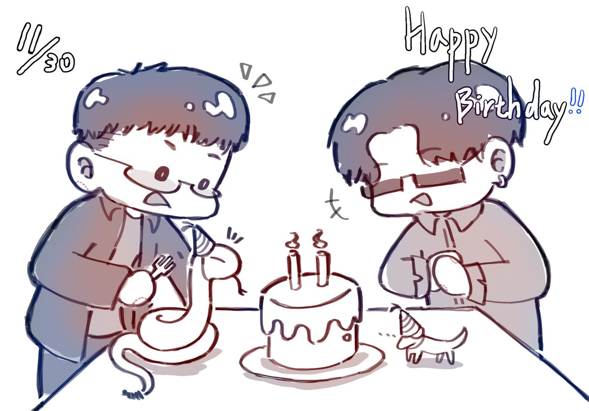 MiCo &amp; Jairo 
（Happy birthday to their pets.）