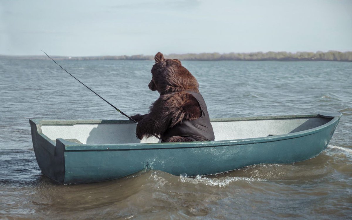 trying to catch dinner the civilized way