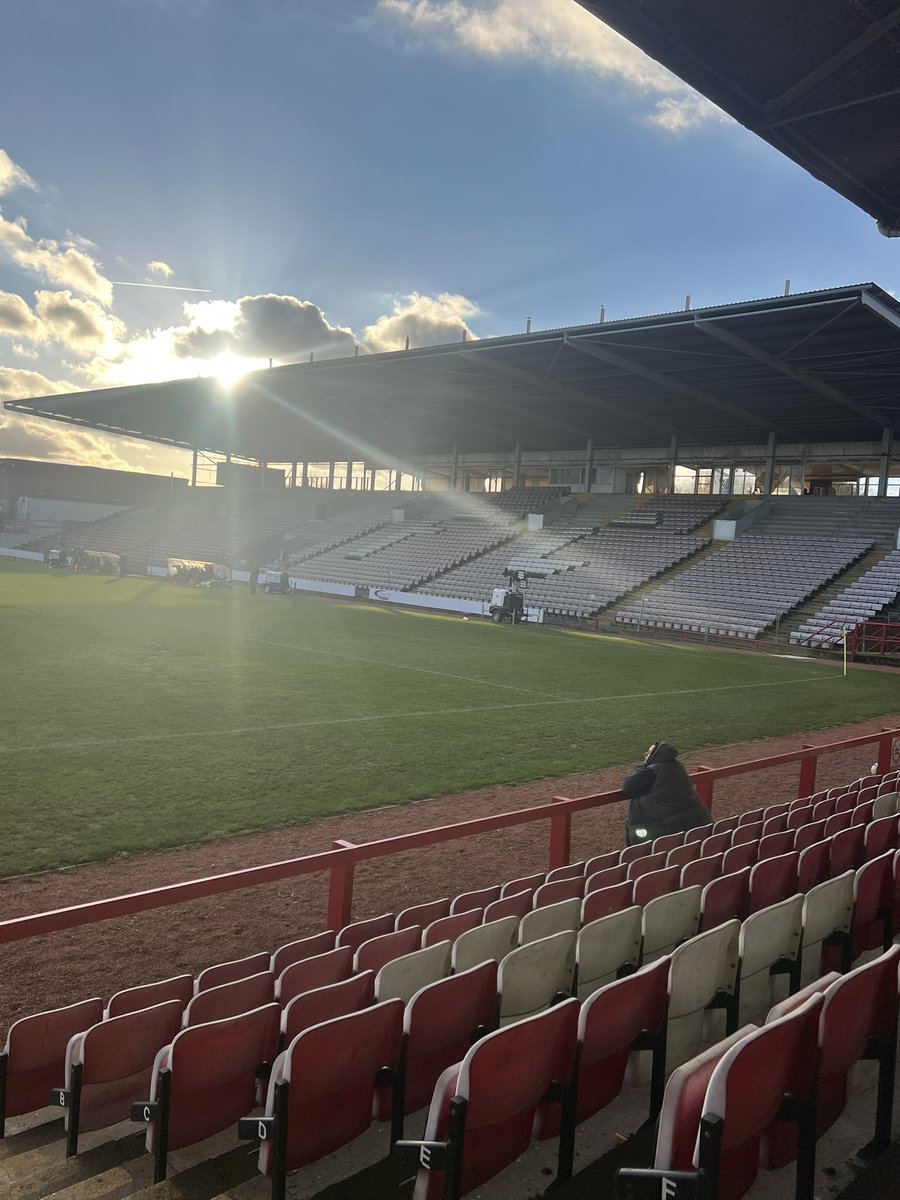 A revisit to the old Rotherham stadium at Millmoor today with <a href="/donnybelles/">Doncaster Rovers Belles</a> playing.