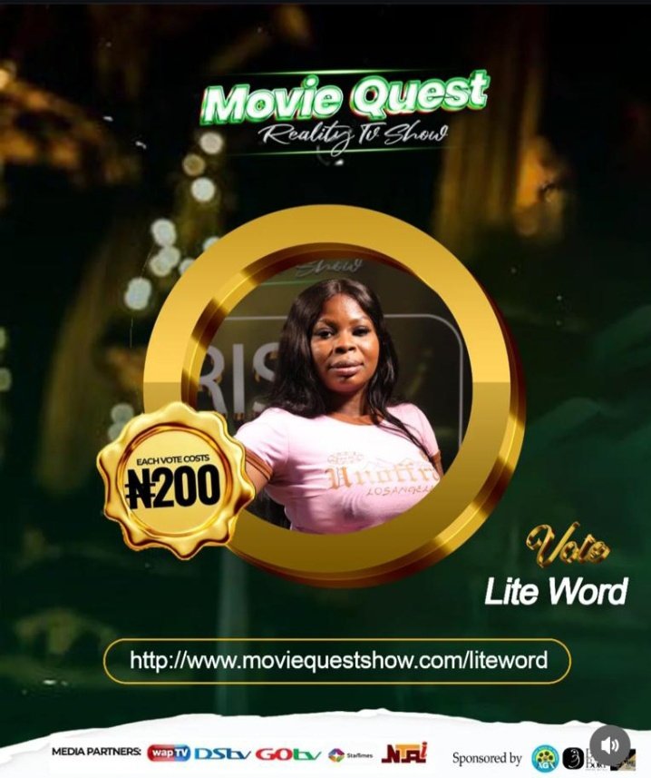 lovely57738's tweet photo. Pls vote @MercyliteA to remain in the movie quest house by Voting for her  LITEWORLD 

HOW TO VOTE:

1.) Vist  https://t.co/wyzm6vj3Nj
2.) Enter ur name, email, amount (N200 or more), preferred payment method &amp; select LITEWORLD
3.) Click next step &amp; make payment as instructed🙏 https://t.co/wSkAcOH0SC