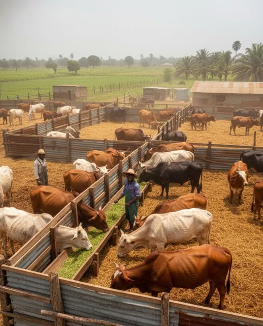 GaetanNZ's tweet image. WHAT EVERY CATTLE FARMER MUST KNOW TO SUCCEED
To succeed in cattle farming, a few key areas need consistent focus and proper management

✓ Nutrition: Providing your cattle with balanced feed rich in energy, protein, minerals, and clean water ensures healthy growth, strong…