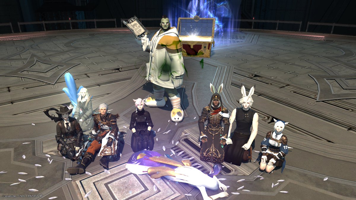 Lhei_FF14's tweet image. 極ツクヨミ制覇！(*´꒳`*)
7.４幻も頑張ろー！٩(๑❛ᴗ❛๑)۶

おやすみなさい💤

#FF14
#FCひだまりにゃんこ
#にゃんこ部活