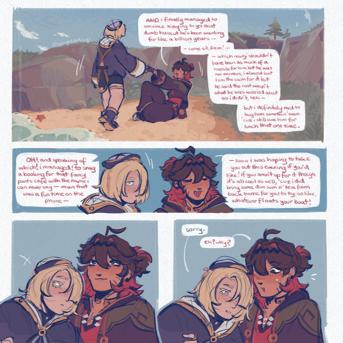 spoopdeeedoop's tweet image. on being loved regardless

#lionfish #GenshinImpact #freminet #gaming