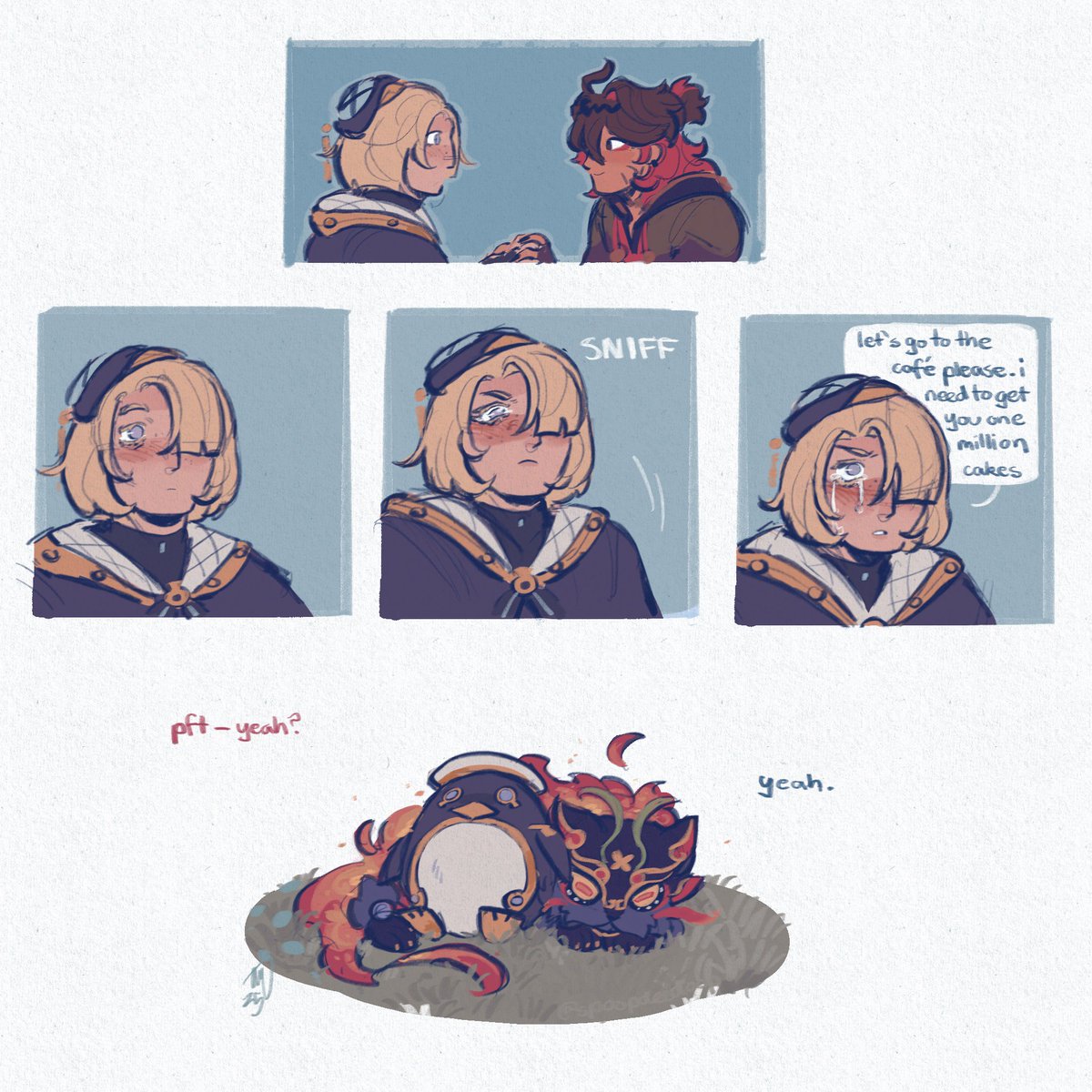 spoopdeeedoop's tweet image. on being loved regardless

#lionfish #GenshinImpact #freminet #gaming