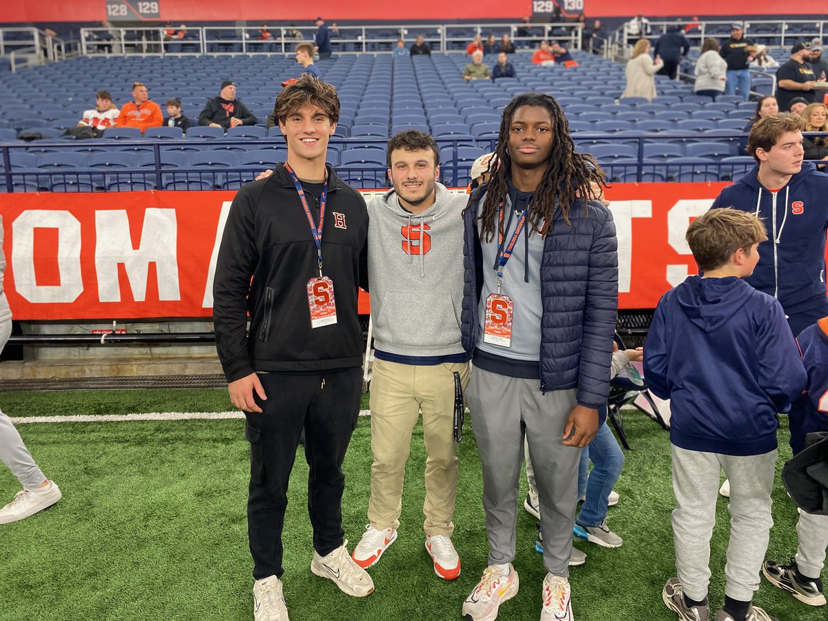 Thank you for the game invite. I really enjoyed the overall experience yesterday. I look forward to being apart of the <a href="/CuseFootball/">Syracuse Football</a> recruiting process! #OrangeNation hudl.com/v/2TCQv4

<a href="/FranBrownCuse/">Fran Brown</a>
<a href="/Dyshawn35Davis/">Dyshawn Davis</a>
<a href="/Coach_E_Rob/">Coach E. Rob</a>
<a href="/Coach_RWright/">Robert Wright</a>
<a href="/CoachJ_Schaefer/">Joe Schaefer</a>
<a href="/TGCuse/">Tony Giovagnoli</a>