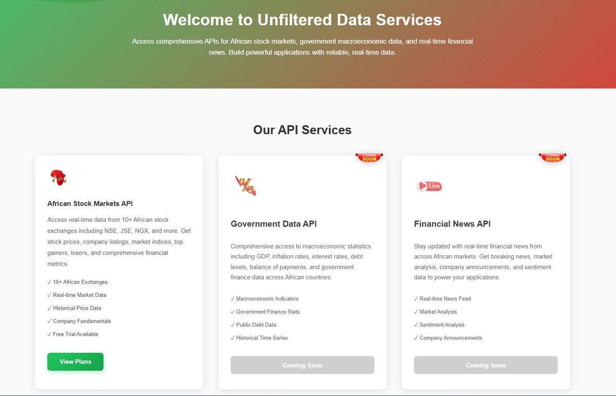 unfilteredFx's tweet image. Data services are now available, 3 major APIs. 
232ms Avg response time. 

unfilteredstocks.com/dataservices