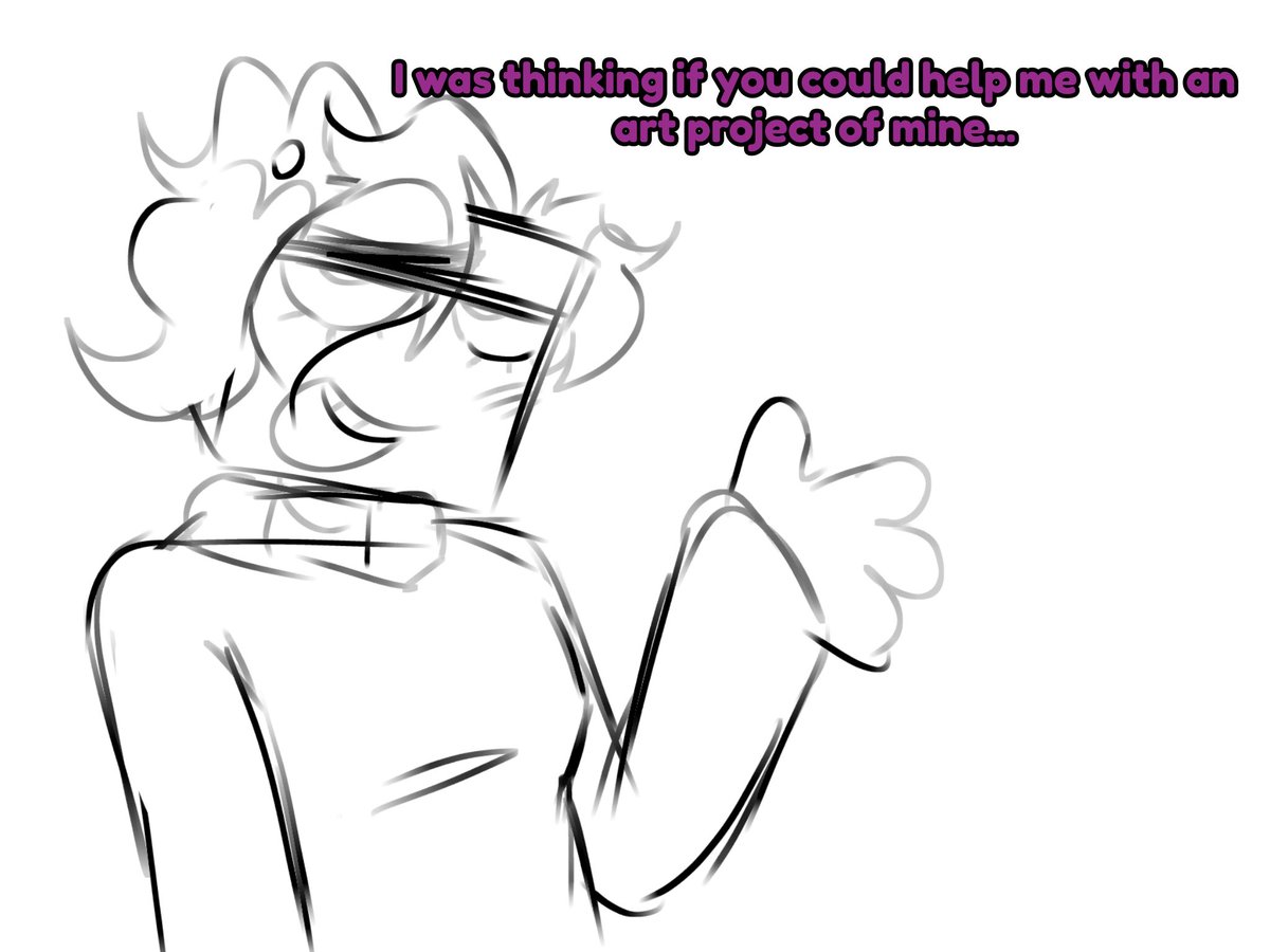 puppnyo's tweet image. Brusha’s art project [ #dandysworld #brusha #gigi #paintedcapsule #comic ] (1/3)