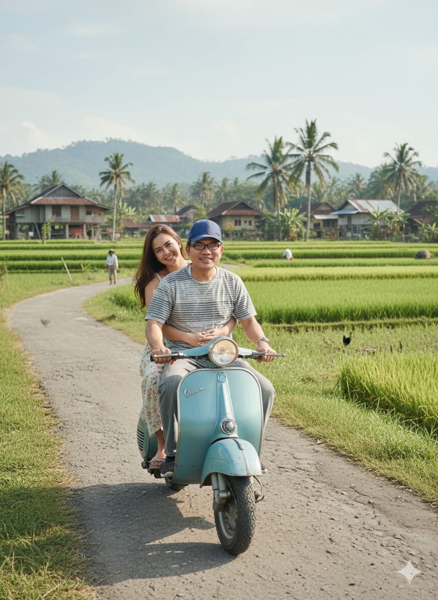 Jalan jalan gini keknya asik banget ya.. romantis 😇🫶🤎