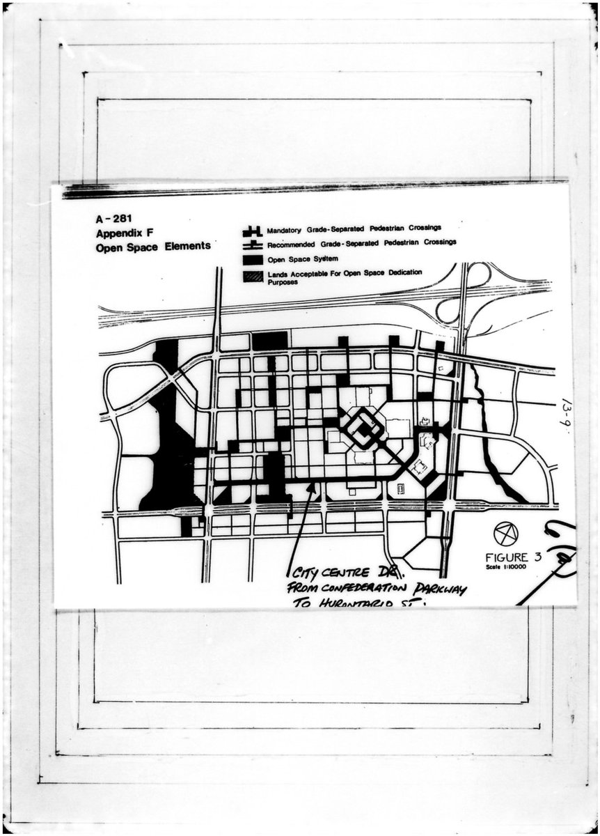 SchmoopLoop9's tweet image. What downtown #Mississauga could've looked like, found this in the 1982 public works committee council archive @carolynhparrish