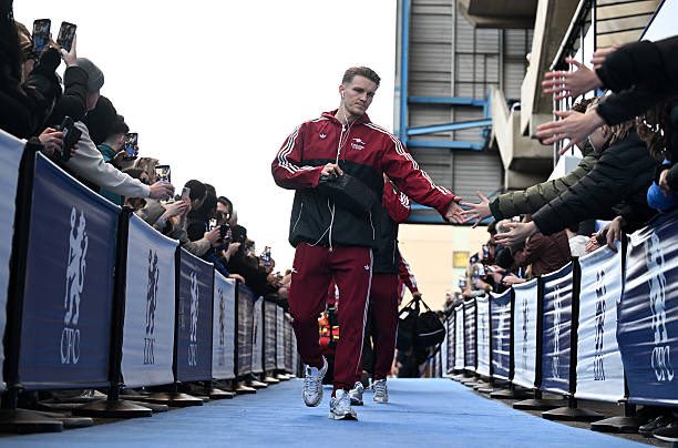 DTalkingArsenal's tweet image. Arteta, Odegaard, Rice and Eze arrive. 👊🔴⚪️ #AFC #CHEARS