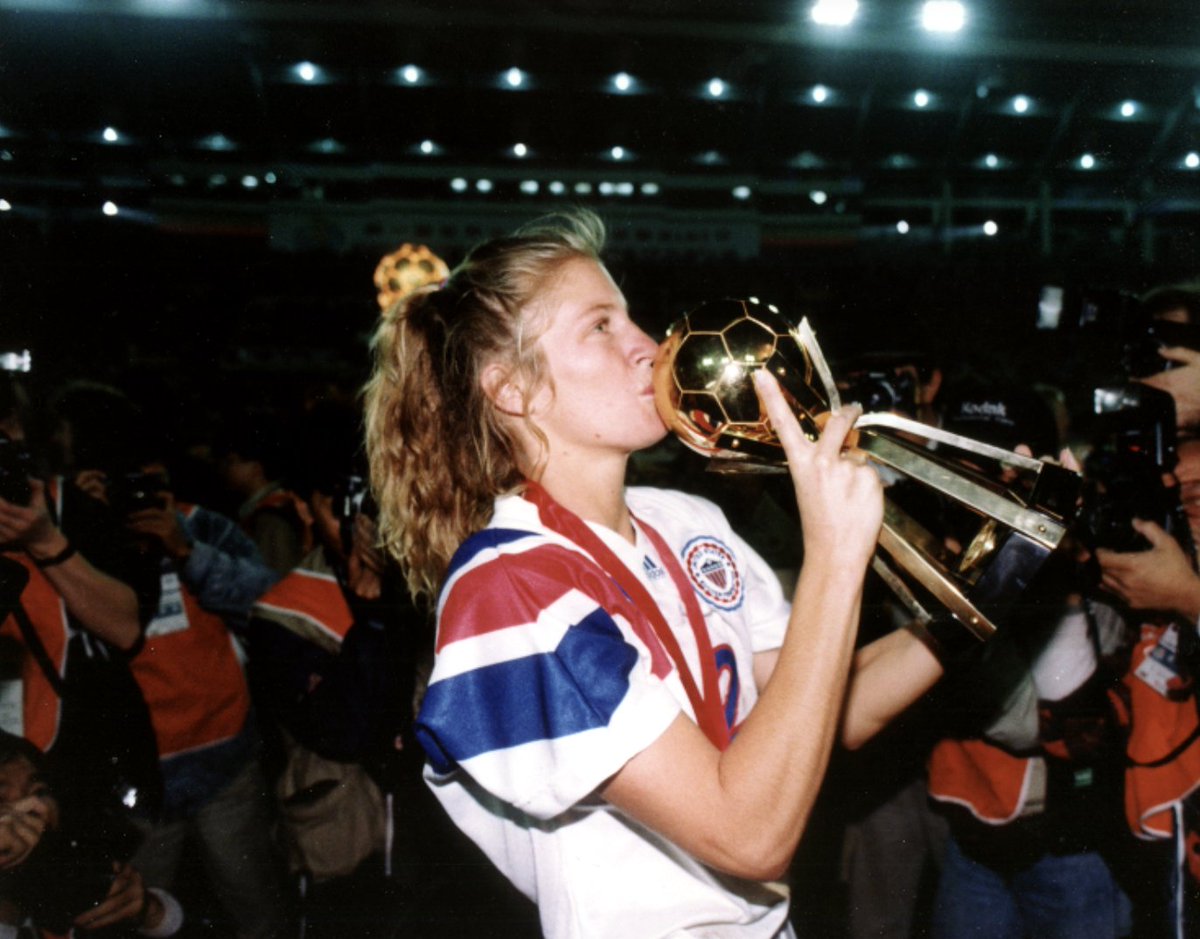 USWNT's tweet image. OTD in 1991: We brought home the first ever @FIFAWWC 🏆