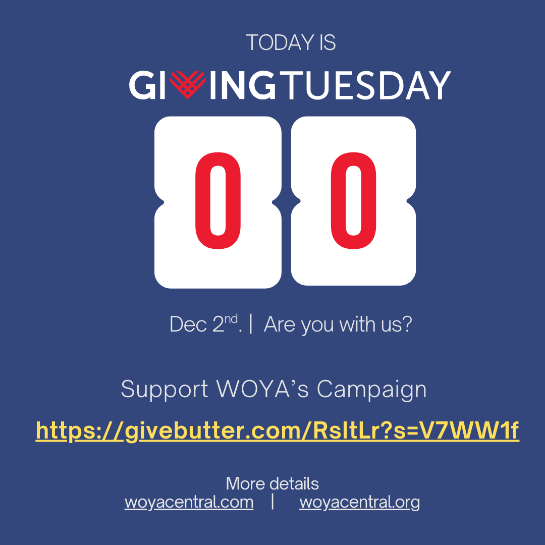 MentalityAres's tweet photo. TODAY is Giving Tuesday! 🙌🏽💙
WOYA is calling on our community of allies, visionaries, and world-builders to stand with us.
If you’ve ever believed in the mission — today is the day to show it.
👉 Donate now and help WOYA reach more women and youth:
https://t.co/XLdZljUvSq https://t.co/GFOcaZqQqd