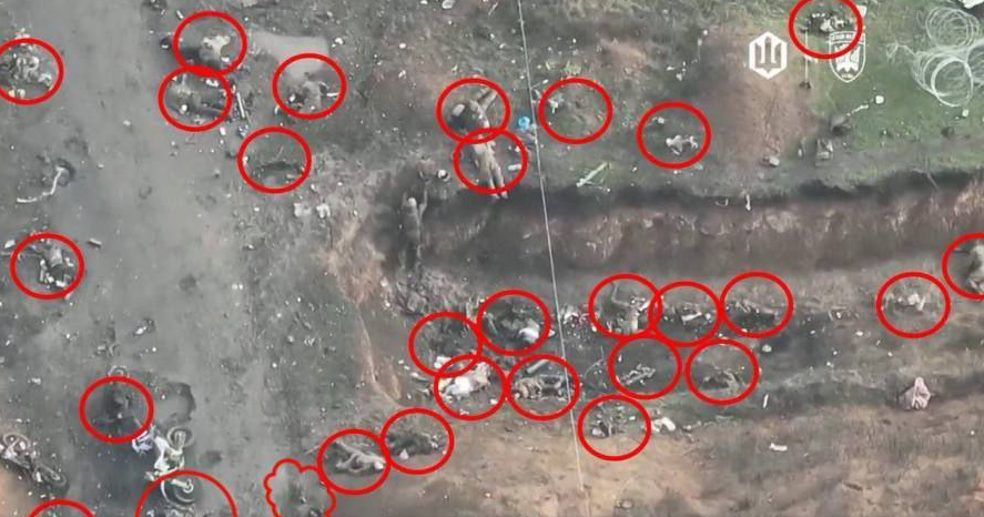 Russians captured 100 square meters, holding strong.