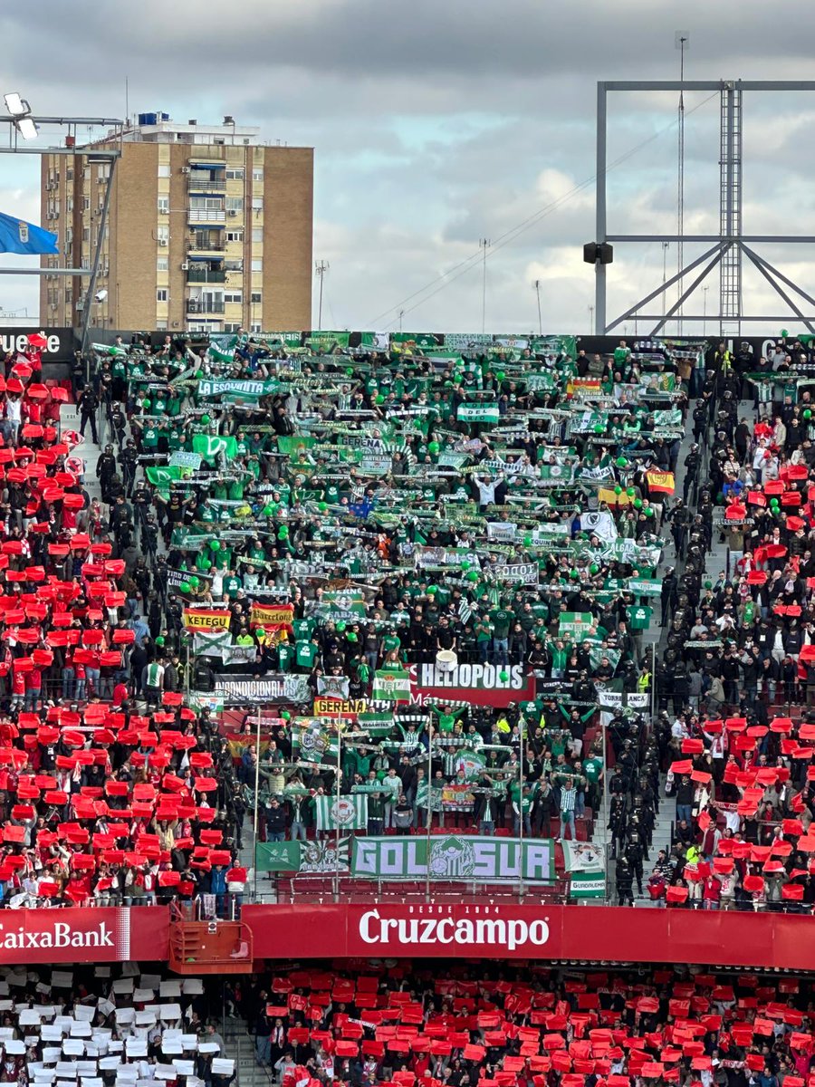 🗣️🏳️💚

Bandera al aire y que ruja la garganta.

#ElGranDerbi