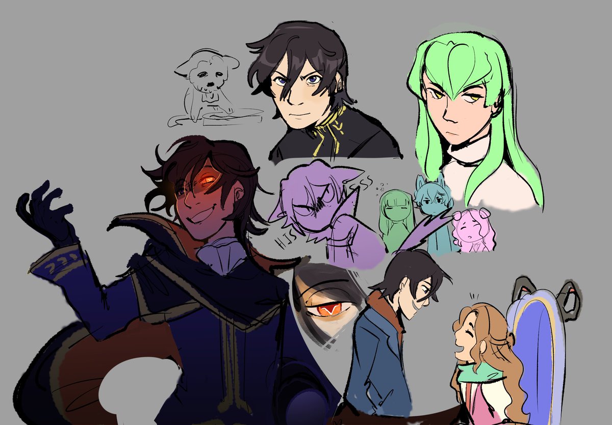 vulpixellate's tweet image. older cg art..from when i was figuring out how to draw these bastards still #codegeass