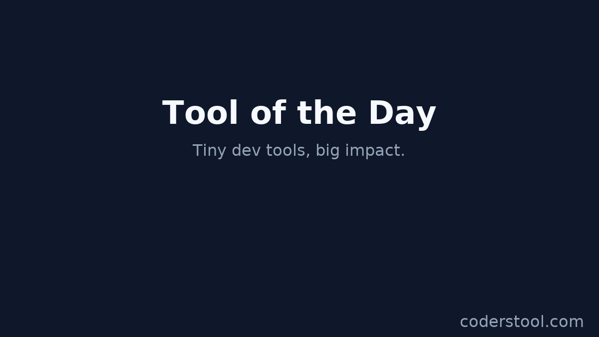 CodersTool's tweet image. Got a long list of URLs from a crawl? Clean it up with URL List Cleaner, then feed the clean list into your audits, scripts or campaigns.

coderstool.com/url-list-clean…

#SEO #LinkBuilding #Webmaster #DevTools