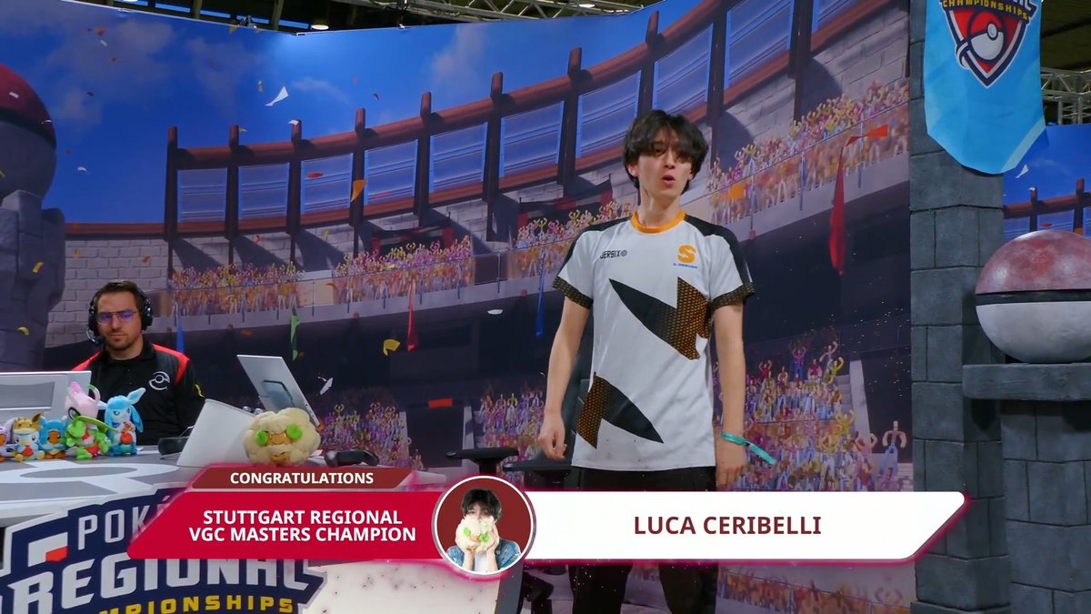 Congratulations to Luca Ceribelli, your 2026 #PokemonVGC Stuttgart Regional Champion! 🏆