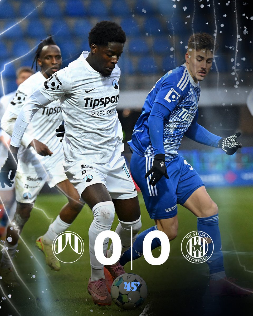 FCSlovanLiberec's tweet photo. ⏱45' | #LIBSIG | 0:0
Po první půli platí stále bezbrankový stav. https://t.co/5tphbsXAlL