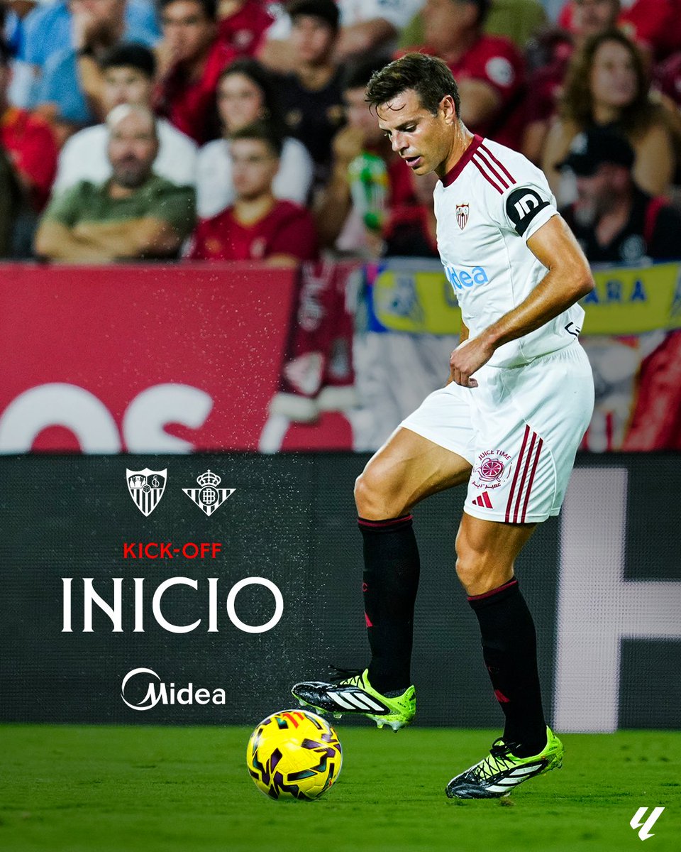 SevillaFC_ENG's tweet image. Underway in the derby!

🤍 0️⃣ - 0️⃣ 🟢 (1’) #SevillaRealBetis