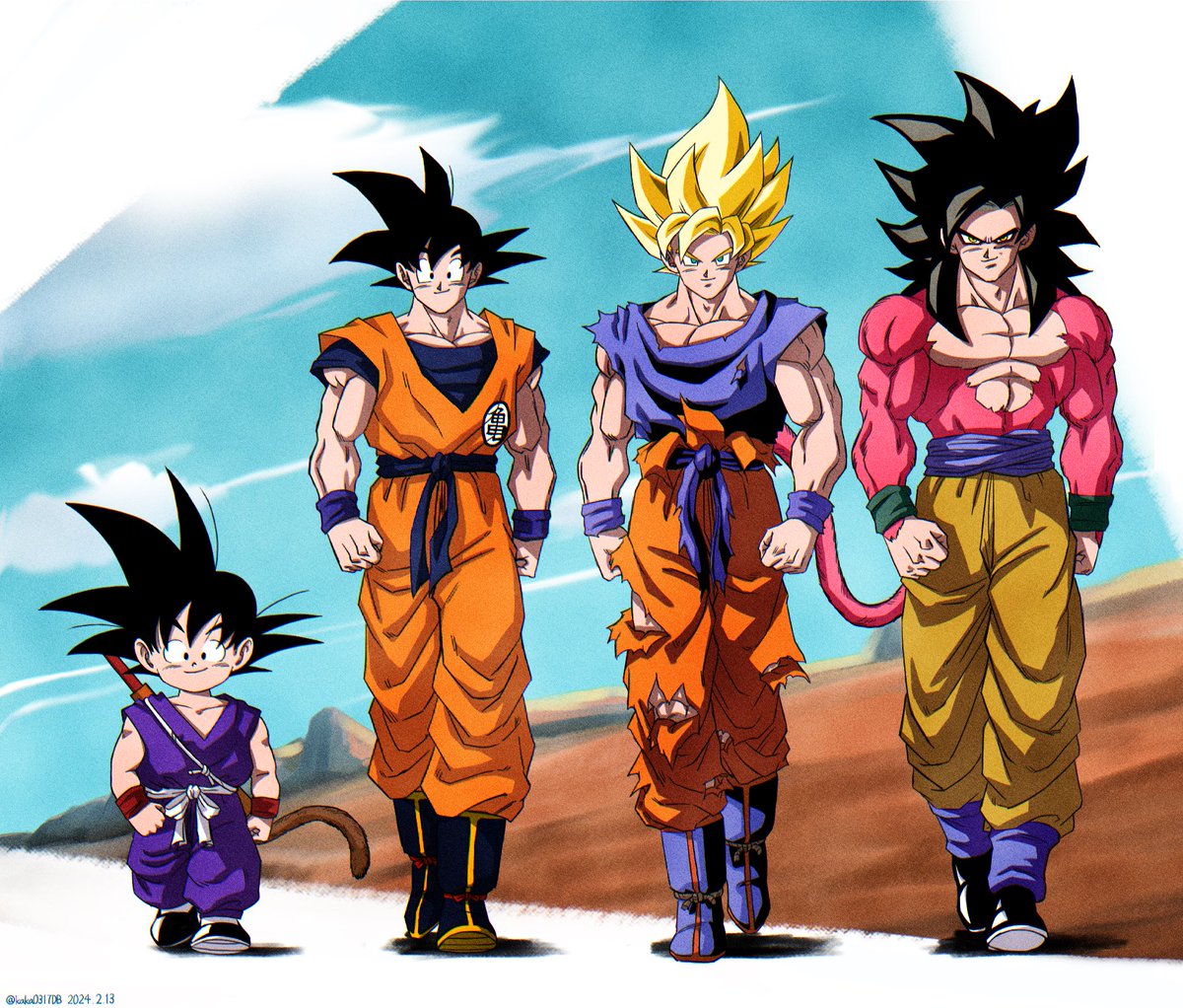 Amazing Dragon Ball GT art made by <a href="/kaka0317DB/">狩り暮らしのカカロッティ</a>.

#DragonBallGT #DBGT