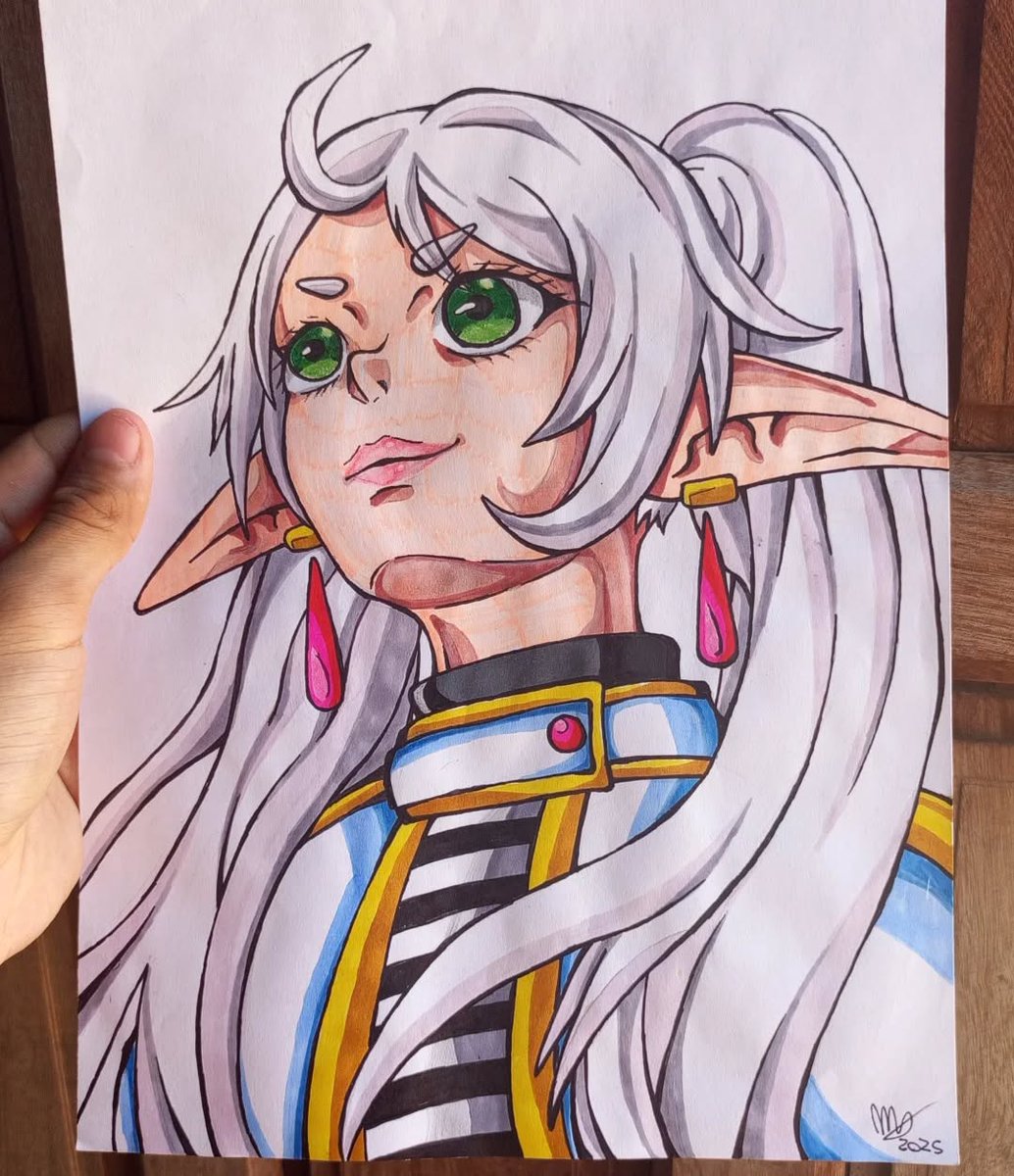the_veku's tweet photo. Buenoo así quedó mi versión jsjs, tarde pero weno xd 🤑🤙🏼♥️
#frieren #frierenchallenge #challenge #animeart #anime #frierenfanart #sousounofrieren https://t.co/6Z0qR1emxi