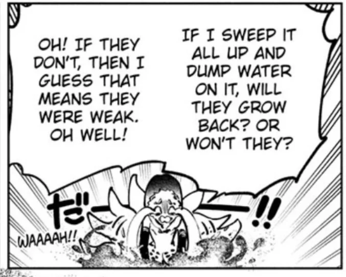 he really thought water would fix that? 💀 he has zero brain cells but 100% cuteness 😭 