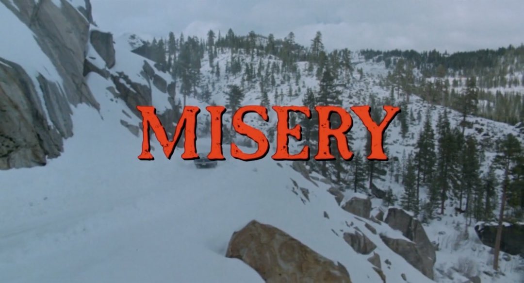 BriAnimator_'s tweet photo. MISERY starring James Caan and Kathy Bates was released on this day in 1990 https://t.co/1THhSUMOJ6