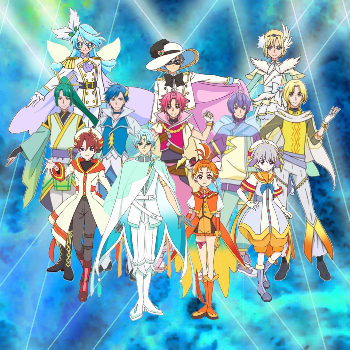kentawong94's tweet photo. (Edit: Added Cure Waffle/Pikario) All male Cures so far!
(Cure Gorilla and Cure Sebastians are iconic too!)
#プリキュア #オリキュア #precure
#prettycure #cureconnect
#youandidolprecure https://t.co/WXboJnhTTk
