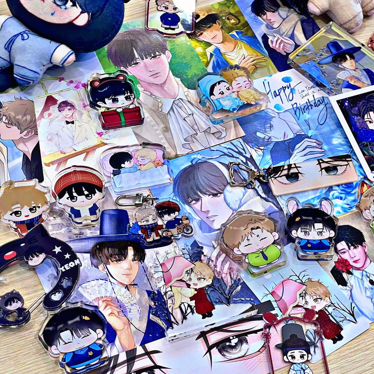 eNA_N2's tweet image. The birthday event gifts were so cute and lovely. Thank you so much! 💖🫶🏻
 #홍실퀘스트 #RedThreadQuest