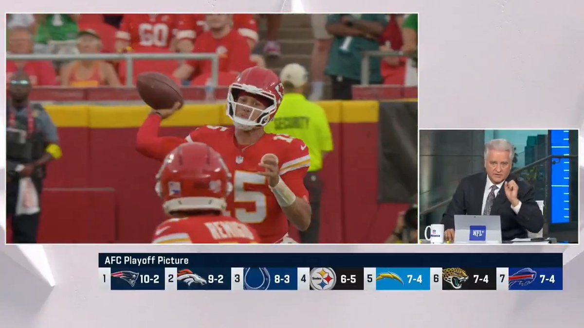 "They can fight their way back into the playoff race."

Steve Mariucci says to not count out Patrick Mahomes and the Chiefs 👀 