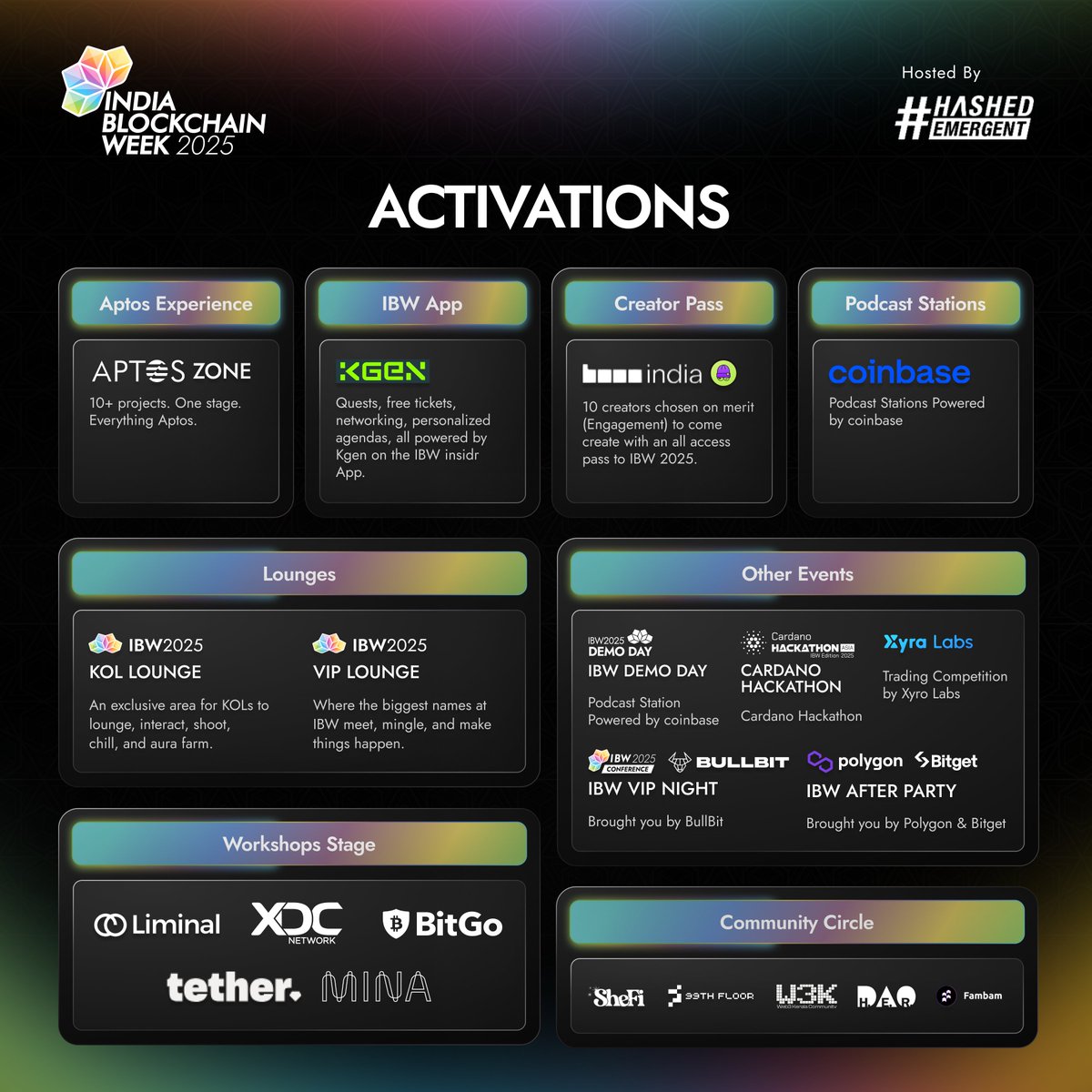 IBWofficial's tweet image. The wait’s almost over.

India’s biggest web3 week is here starting off with the #IBW2025 conference, Bengaluru, Dec 2-3.

Two days. One stage. Limitless possibilities.

Here’s a thread on everything you need to know 👇