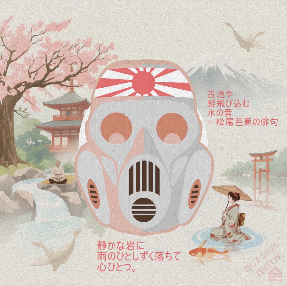 Pixelfrogart's tweet photo. “Three visions of Asia — Japan, China, India —
each reflecting the timeless culture, cherished traditions, and profound wisdom of its people.” https://t.co/OdOKRGyV78