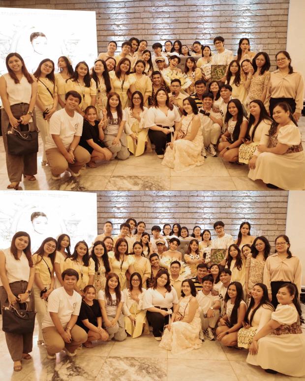 EsMurfsOFC's tweet photo. You always say you’re grateful for having us, but honestly… we’re the ones who should be saying that. We’re all gathered together because we share the same love for you, and we’re genuinely, deeply grateful for your existence. We love you — at walang iwanan 'to. ☺️ Here’s to more laughter, more moments, and more years with you, maaa @esnyrrr 💛✨