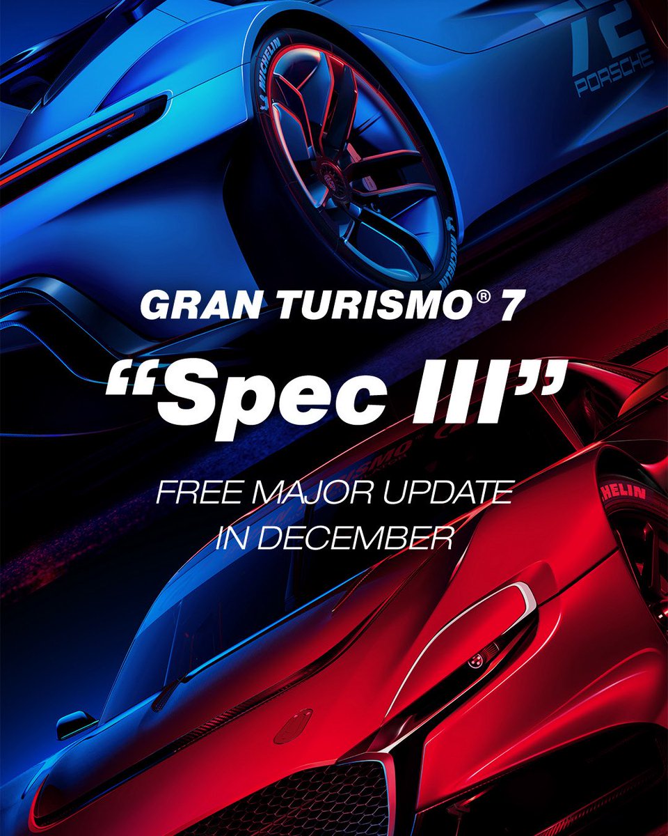 UnlimitedGamesX's tweet image. ☃️Le mois de décembre côté gaming pour moi 🎮 #GranTurismo7 et son SpecIII &amp;amp; le PowerPack ; #MetroidPrime4 ; #Terminator2DNoFate ; #FlightSimulator  #PS5 #NintendoSwitch2
